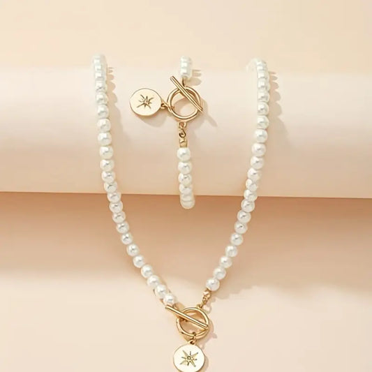 2pcs necklace bracelet jewelry set